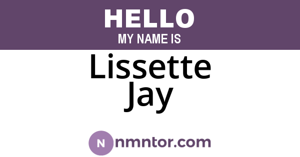 Lissette Jay