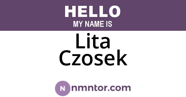 Lita Czosek