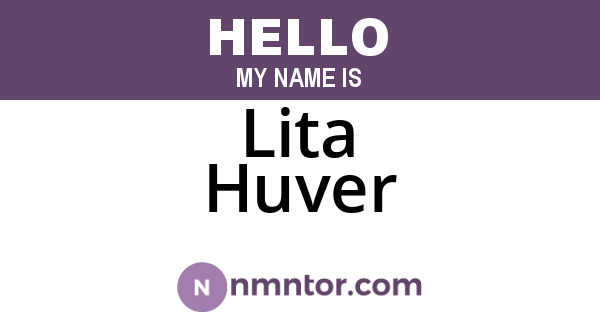 Lita Huver