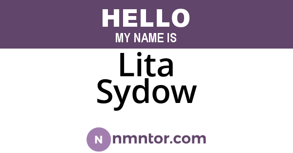 Lita Sydow