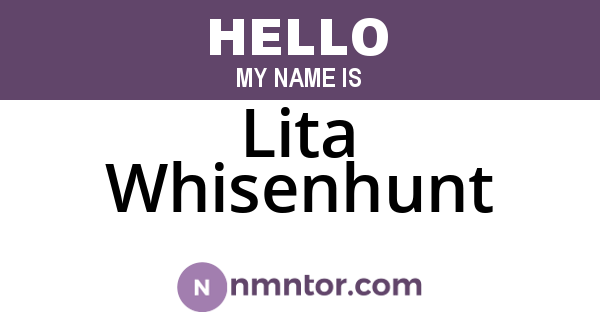 Lita Whisenhunt