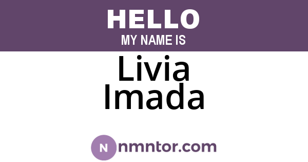 Livia Imada