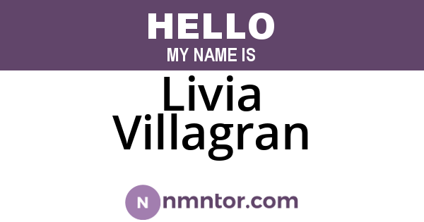 Livia Villagran