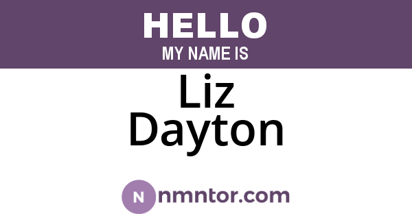 Liz Dayton