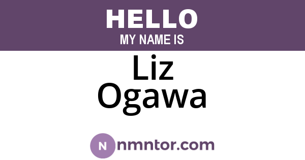 Liz Ogawa