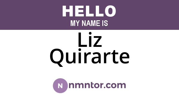 Liz Quirarte