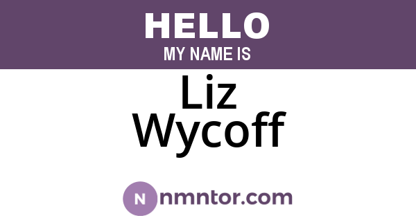 Liz Wycoff