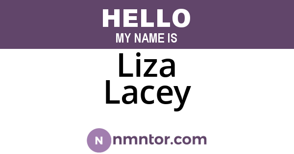 Liza Lacey