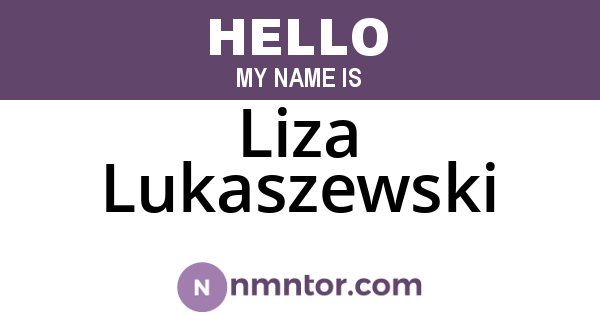 Liza Lukaszewski