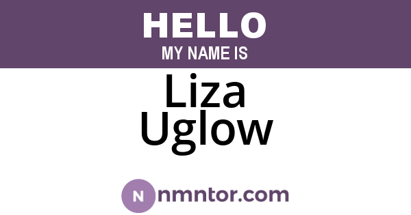 Liza Uglow