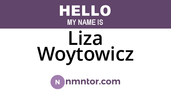 Liza Woytowicz