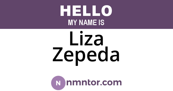 Liza Zepeda