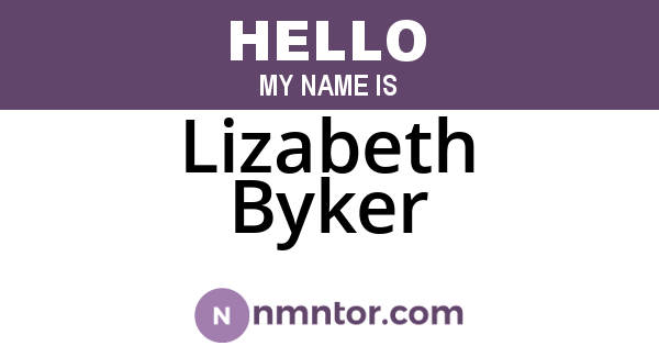 Lizabeth Byker