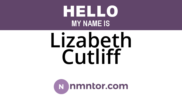 Lizabeth Cutliff