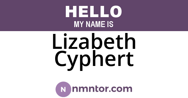 Lizabeth Cyphert