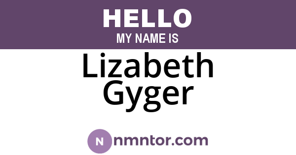 Lizabeth Gyger