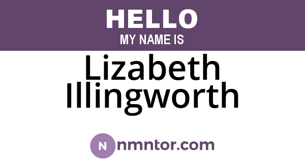 Lizabeth Illingworth