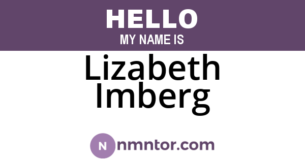 Lizabeth Imberg