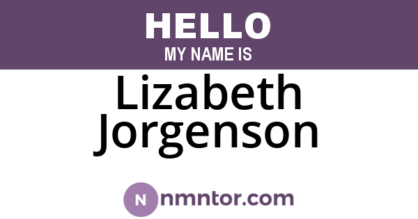 Lizabeth Jorgenson