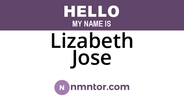 Lizabeth Jose