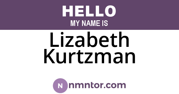 Lizabeth Kurtzman