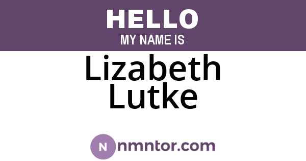 Lizabeth Lutke