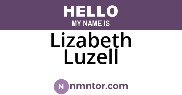 Lizabeth Luzell