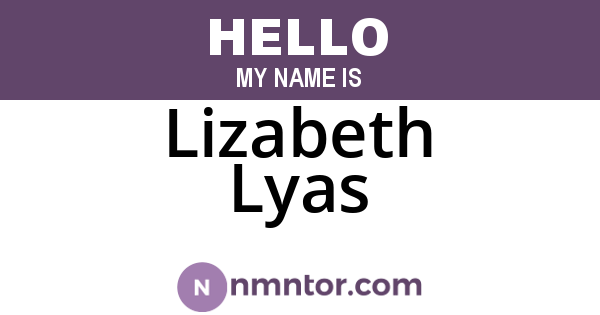 Lizabeth Lyas