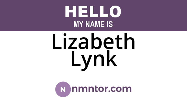 Lizabeth Lynk