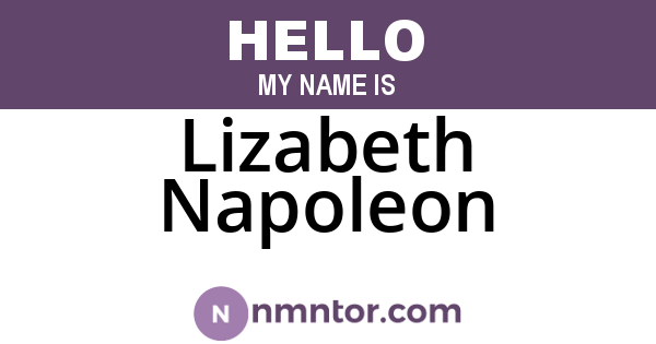 Lizabeth Napoleon