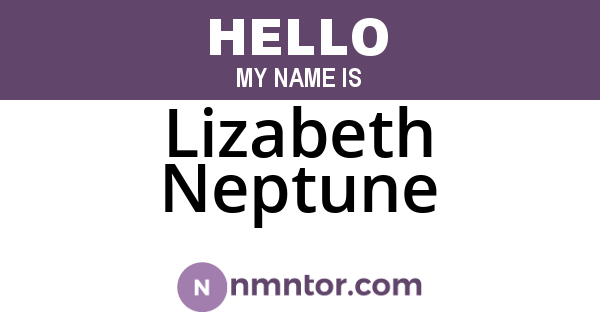Lizabeth Neptune