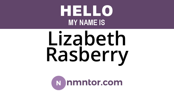 Lizabeth Rasberry