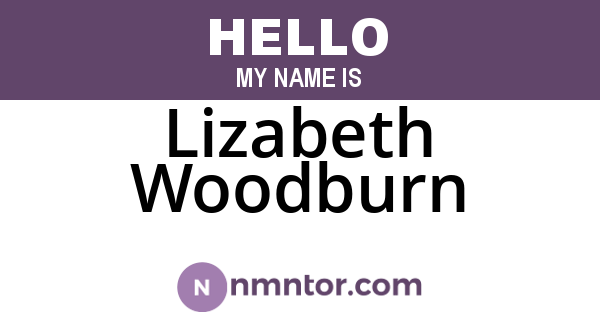 Lizabeth Woodburn