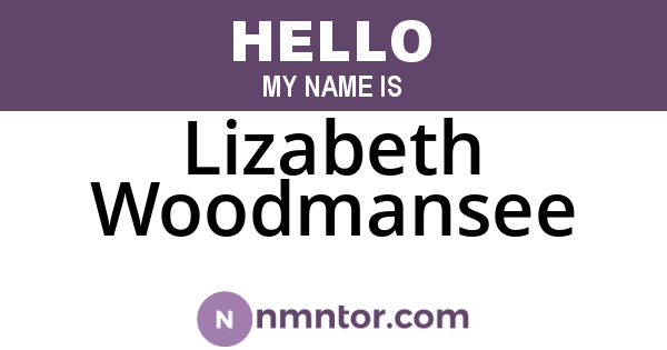 Lizabeth Woodmansee