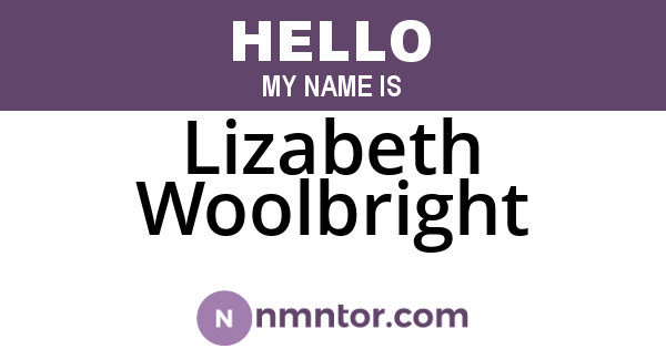 Lizabeth Woolbright