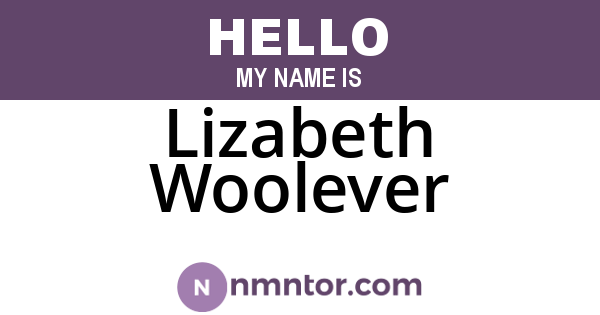 Lizabeth Woolever