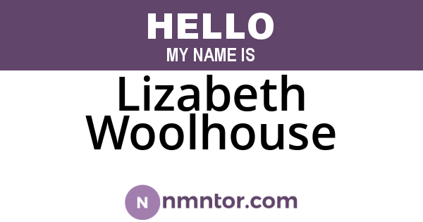 Lizabeth Woolhouse