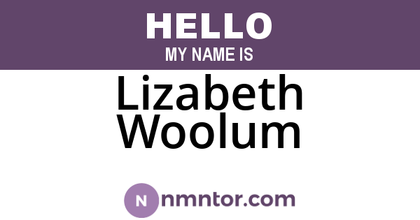 Lizabeth Woolum