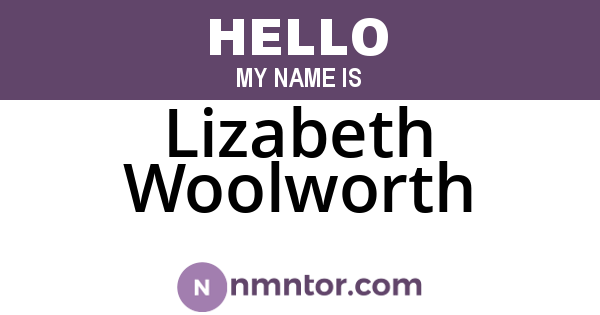 Lizabeth Woolworth