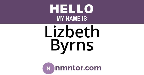 Lizbeth Byrns