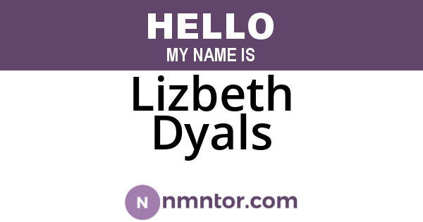 Lizbeth Dyals