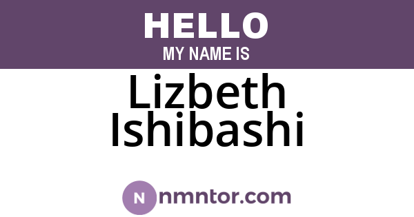 Lizbeth Ishibashi