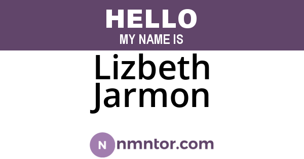 Lizbeth Jarmon