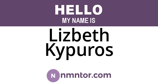Lizbeth Kypuros