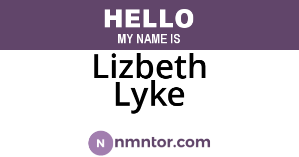 Lizbeth Lyke