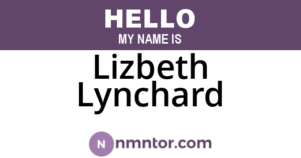 Lizbeth Lynchard