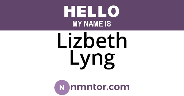 Lizbeth Lyng