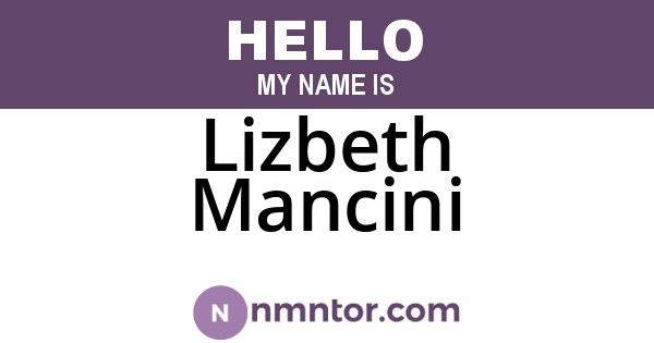 Lizbeth Mancini