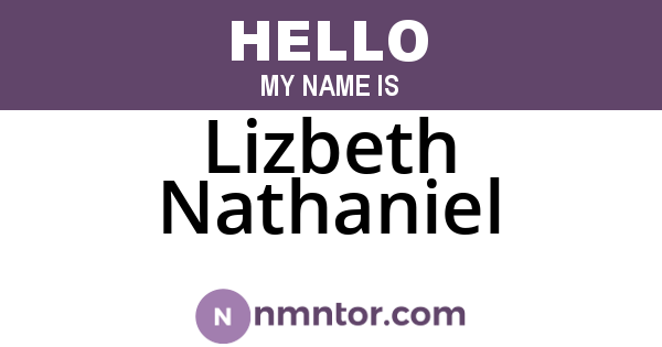 Lizbeth Nathaniel