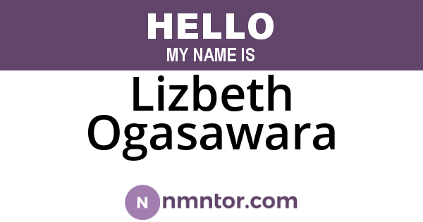 Lizbeth Ogasawara